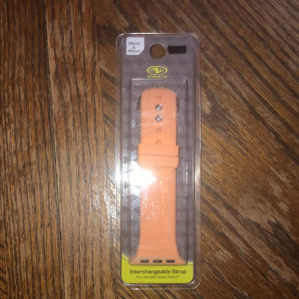 NWT athletic works straps for Apple Watch 38-40mm. “-as is”